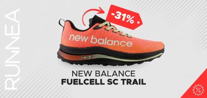 New Balance FuelCell SuperComp Trail por 151,60€ antes 220€ (-56% de desconto)