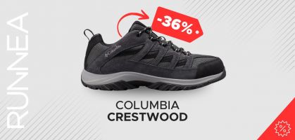 Columbia Crestwood por 57,59€ antes 90€ (-36% de desconto)
