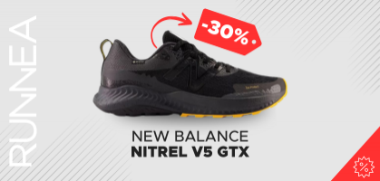 New Balance Dynasoft Nitrel v5 GTX por 84€ antes 120€ (-30% de desconto)