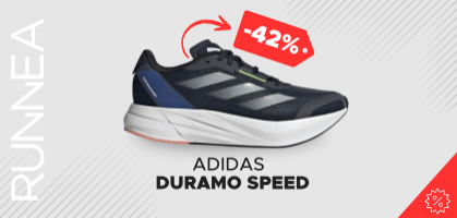 Adidas Duramo Speed por 51,95€ antes 90€ (-42% de desconto)