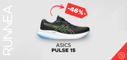 ASICS Gel Pulse 15 por 65,99€ antes 130€ (-49% de desconto)