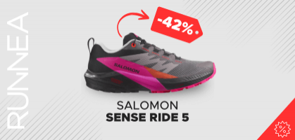 Salomon Sense Ride 5 por 75,24€ antes 130€ (-42% de desconto)