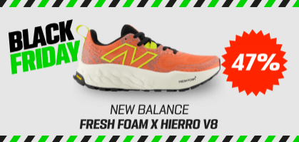 New Balance Fresh Foam X Hierro v8 por 89,19€ antes 160€ (-47% de desconto)