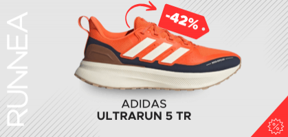 adidas Ultrarun 5 TR por 46,40€ antes 80€ (-42% de desconto)