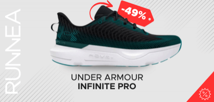Under Armour Infinite Pro por 69,56€ antes 130€ (-49% de desconto)