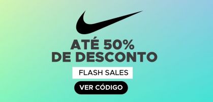 Ofertas Flash Nike: Até 50% de desconto 