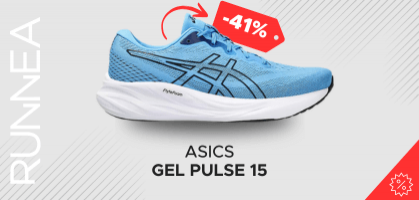 ASICS Gel Pulse 15 por 77€ antes 130€ (-41% de desconto)