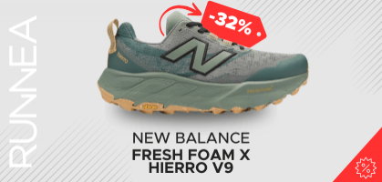 New Balance Fresh Foam X Hierro v9 por 121,86€ antes 180€ (-32% de desconto)