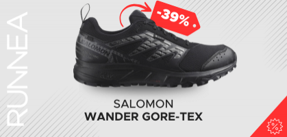 Salomon Wander Gore-Tex por 67,49€ antes 109,90€ (-39% de desconto)