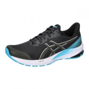 ASICS GT 1000 12 Hombre Zapatos para Correr Negro Plata