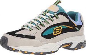 Skechers Sport Men's Stamina Nuovo Cutback Lace-Up Sneaker 42 EU