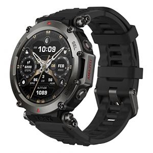 Amazfit T-Rex Ultra 47mm SmartWatch Reloj Deportivo Premium Multideporte con GPS Navegación en Tiempo Real Ejercicio de Fuerza 160+ Modos Deportivos Frecuencia cardíaca Monitoreo SpO2