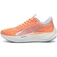 Puma para mulher. 37774906 Sapatos Velocity Nitro 3 laranja (42), Plano, Cordão, Esportivo, Running, Multisport