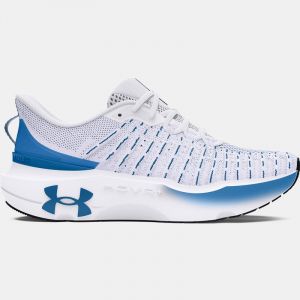 Men's Under Armour Infinite Elite Running Shoes White / White / Photon Blue 46