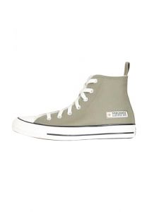 CONVERSE Zapatillas de mujer verde militar Chuck Taylor All Star Hi