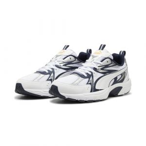 PUMA Zapatillas Milenio Tech 36 Club Navy White Silver Blue Metallic