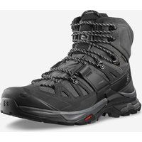 Botas de trekking couro impermeáveis homem salomon quest 4 gtx cano alto