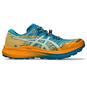 Asics Fuji Lite 5 Trail Running Shoes Laranja,Azul Homem