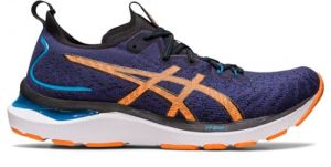 ASICS Zapatillas de correr para hombre Gel-Cumulus 24 MK Indigo Blue/Sun Peach 1?2