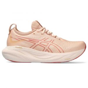 Asics Gel-nimbus 25 Running Shoes Beige Mulher