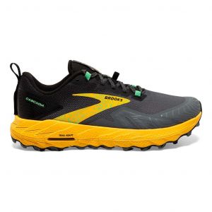 Sapatilhas Brooks Cascadia 17 Cinza Escuro Amarelo Médio - 45