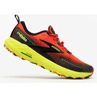 Sapatilhas de corrida e trail running homem brooks cascadia 18 vermelho