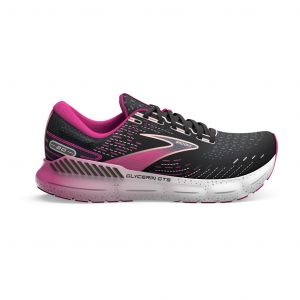 Ténis Brooks Glycerin GTS 20 Medium preto fúcsia mulher - 38.5