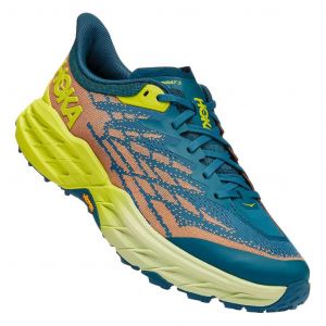 Ténis HOKA Speedgoat 5 azul laranja amarelo - 44(2/3)