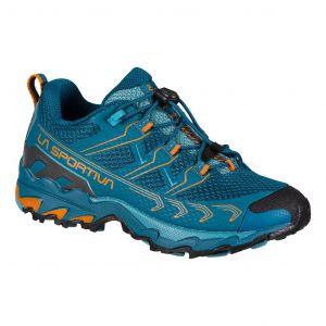 Ténis La Sportiva Ultra Raptor II azul laranja preto infantil - 32