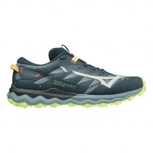 Ténis Mizuno Wave Daichi 7 cinzento escuro azul amarelo - 46.5