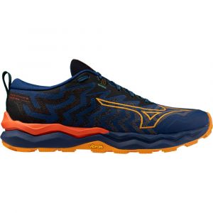 Mizuno Wave Daichi 8 Trail Running Shoes Azul Homem