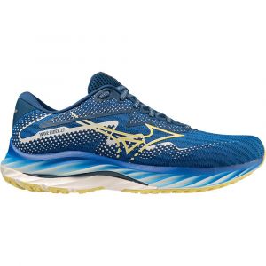 Mizuno Wave Rider 27 Amsterdam Running Shoes Azul Homem