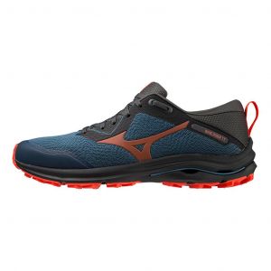 Ténis Mizuno Wave Rider TT azul marinho preto vermelho - 46.5