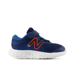 New Balance Criança 520v8 Bungee Lace in Azul, Mesh, Tamanho 24