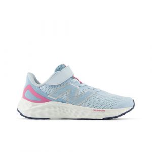 New Balance Criança Fresh Foam Arishi v4 Bungee Lace with Top Strap in Rosa