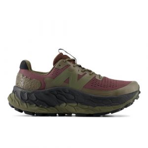 New Balance Homens Fresh Foam X More Trail v3 in Verde, Suede/Mesh, Tamanho 46.5