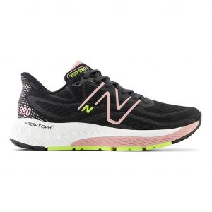 Ténis New Balance Fresh Foam X 880 v13 preto rosa claro amarelo fluorescente mulher - 37