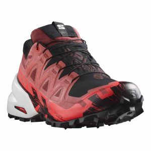 Ténis Salomon Spikecross 6 GORE-TEX vermelho preto - 46