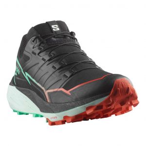 Sapatilhas Salomon Thundercross preto verde vermelho mulher - 44