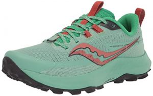 Saucony Zapatillas de Running para Adultos Peregrine 13 Verde Mujer