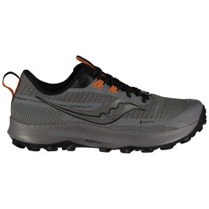 Saucony Peregrine 13 Goretex Trail Running Shoes Cinzento Homem