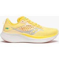 Calçado de corrida mulher saucony ride 17 amarelo