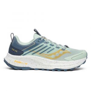 Saucony Ride Tr2 Trail Running Shoes Verde,Azul Mulher