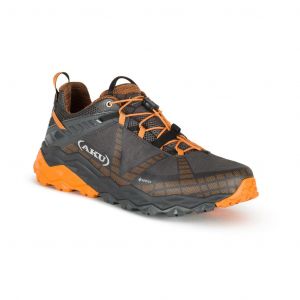 Ténis AKU Flyrock GORE-TEX preto laranja - 46