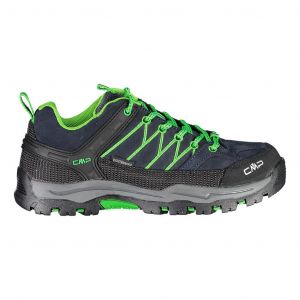 Ténis CMP Rigel Low Waterproof preto verde júnior - 41