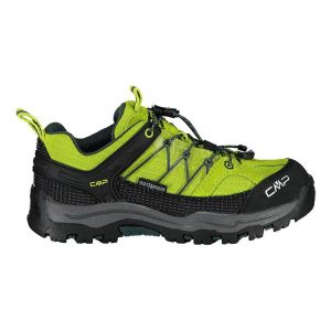 Ténis CMP Kids Rigel Low Waterproof verde lima júnior - 38