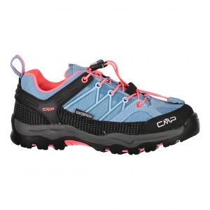 Ténis CMP Kids Rigel Low Waterproof azul claro rosa criança - 31