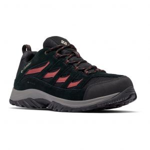 Ténis Columbia Crestwood Waterproof preto vermelho - 48