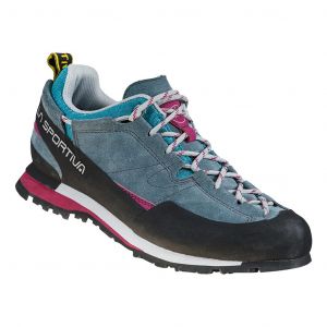 Ténis La Sportiva Boulder X azul preto lilás mulher - 41