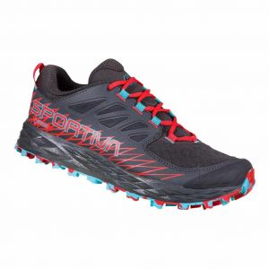 Ténis La Sportiva Lycan GORE-TEX preto vermelho azul claro mulher - 41.5